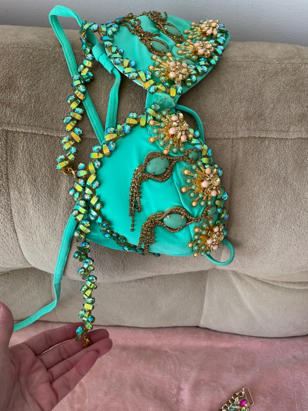 Belly Dance costume. Size L - Picture 7 of 7